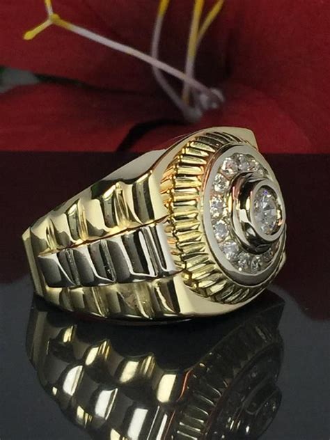 rolex ring 585 herren|rolex rings for men.